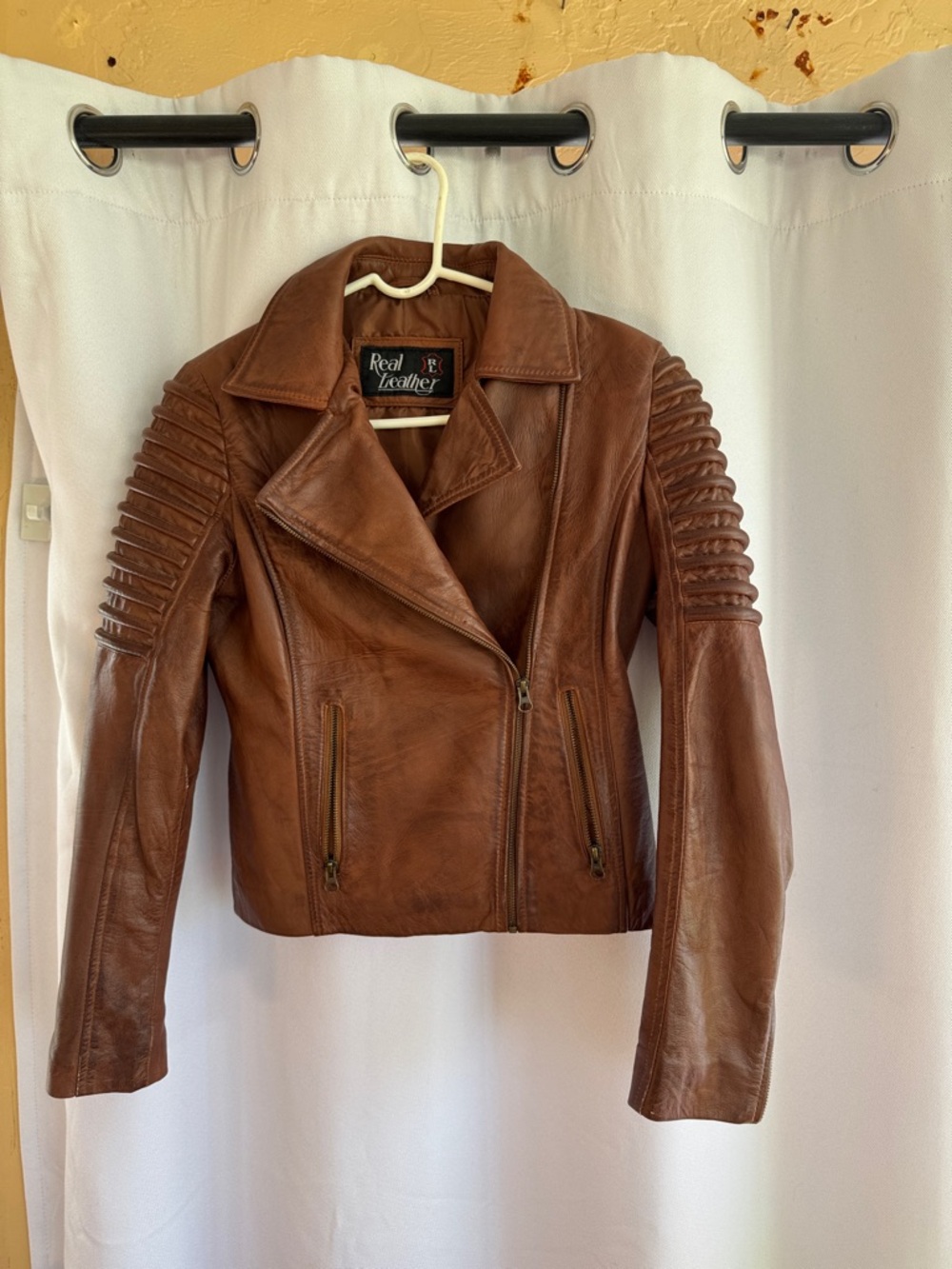 Moto Real Leather Jacket